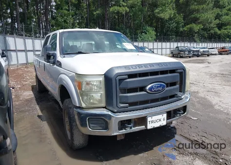 2011 Ford F-250 Xl из США, поврежденный, VIN 1FT7W2B60BEC21419